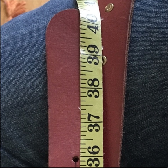 Lucky Brand Leather Belt XS/SM Sienna Brown - Picture 9 of 10